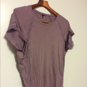 Benetton tee in lavender.